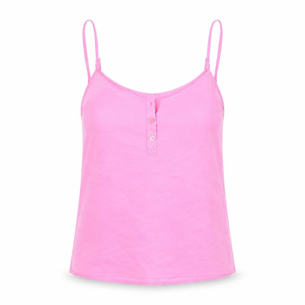 Divided Womens Pink   Camisole Blouse Size 8
