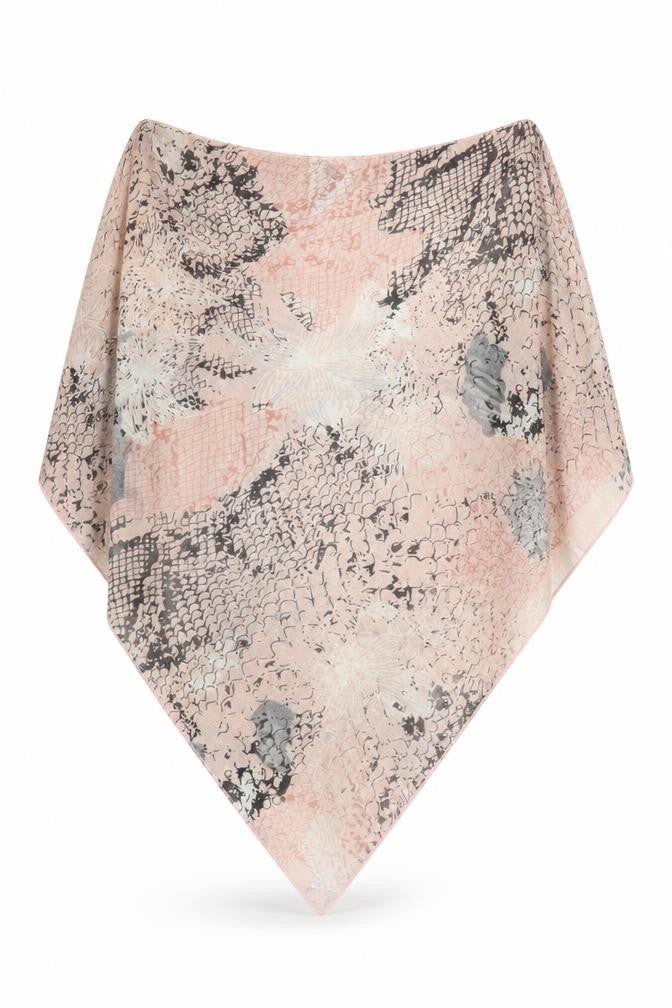Preworn Womens Beige Floral   Shawl/Wrap