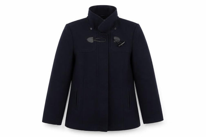 Wallis Womens Blue Fleece Overcoat Coat Size 14