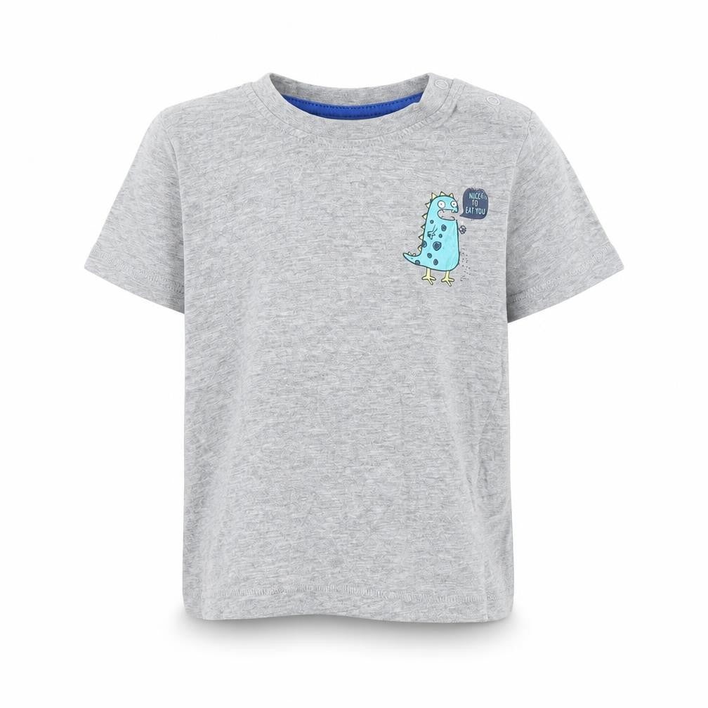 Lupilu Baby Grey   Basic T-Shirt Size 12-18 Months  - 12-24 months