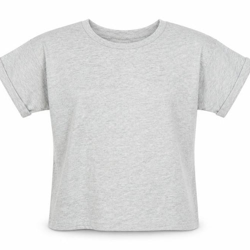 Gap Girls Grey   Basic T-Shirt Size 8-9 Years