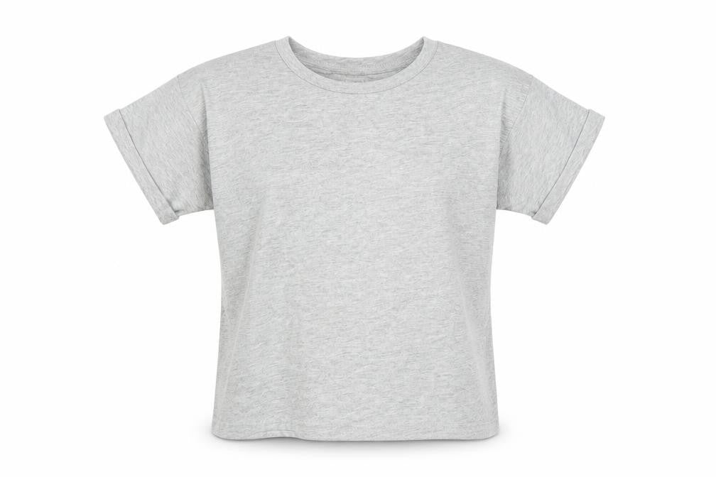 Gap Girls Grey   Basic T-Shirt Size 8-9 Years