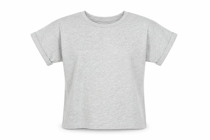 Gap Girls Grey Basic T-Shirt Size 8-9 Years