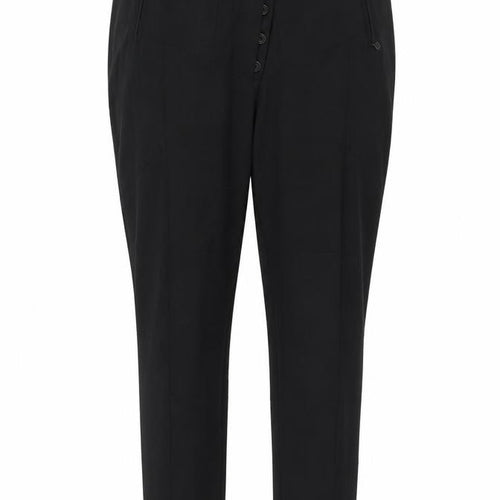 Plus Fine Womens Black   Trousers  Size 2XL L28 in