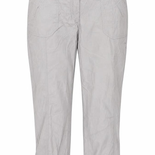 C&A Womens Grey   Trousers  Size 12 L23 in