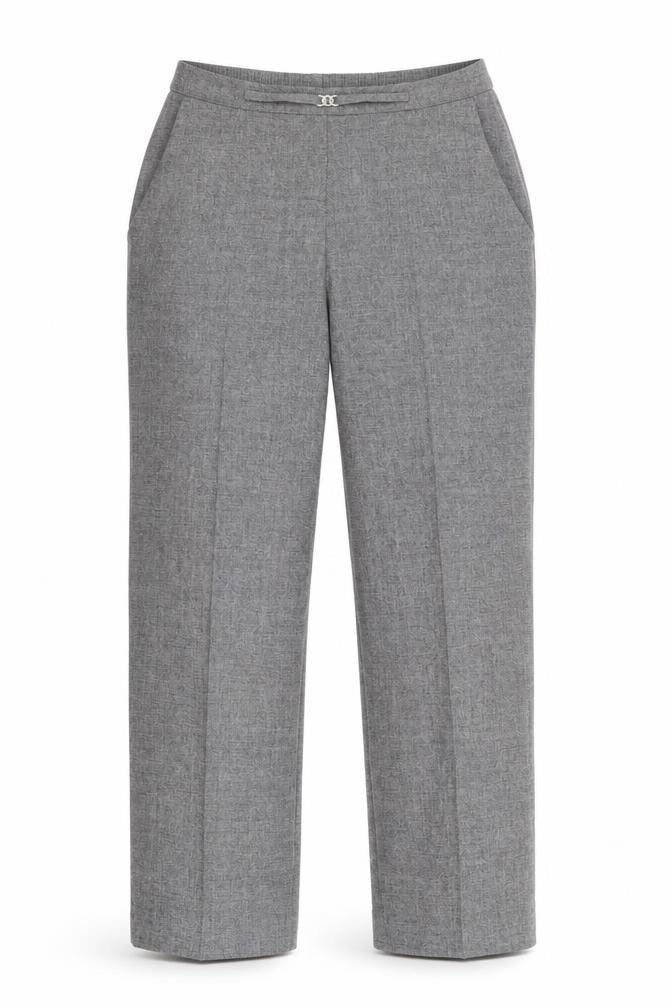 Marks and Spencer Womens Grey   Trousers  Size 14 L25 in