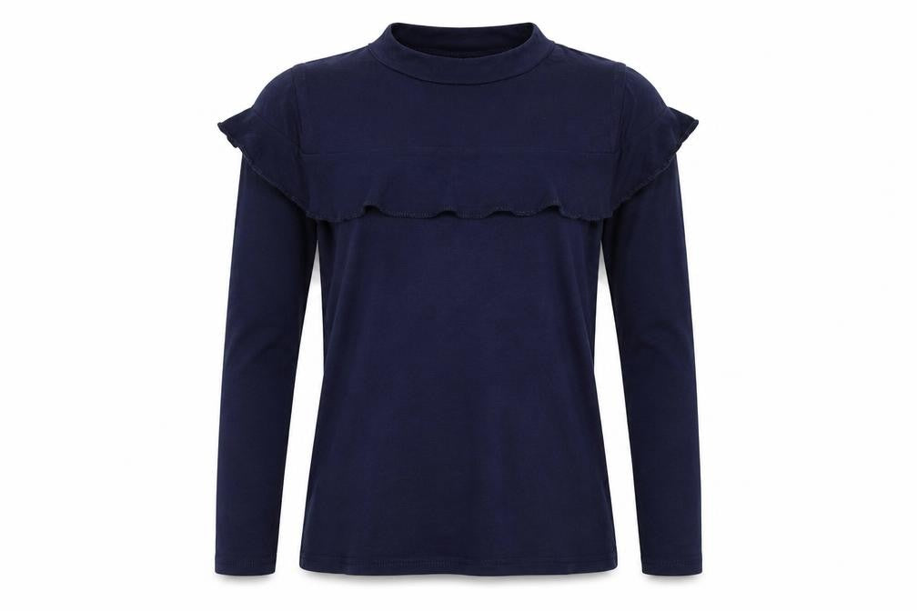 Candy Couture Girls Blue   Basic T-Shirt Size 14 Years