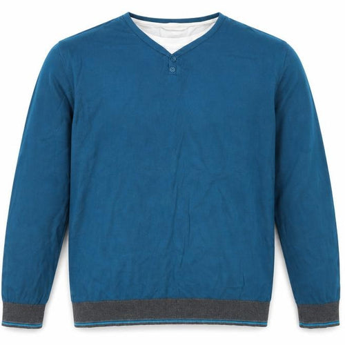 Marks and Spencer Mens Blue   Pullover Jumper Size XL