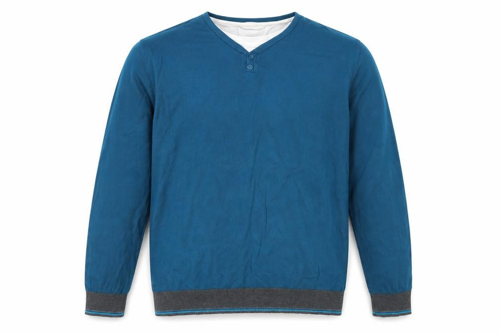Marks and Spencer Mens Blue   Pullover Jumper Size XL