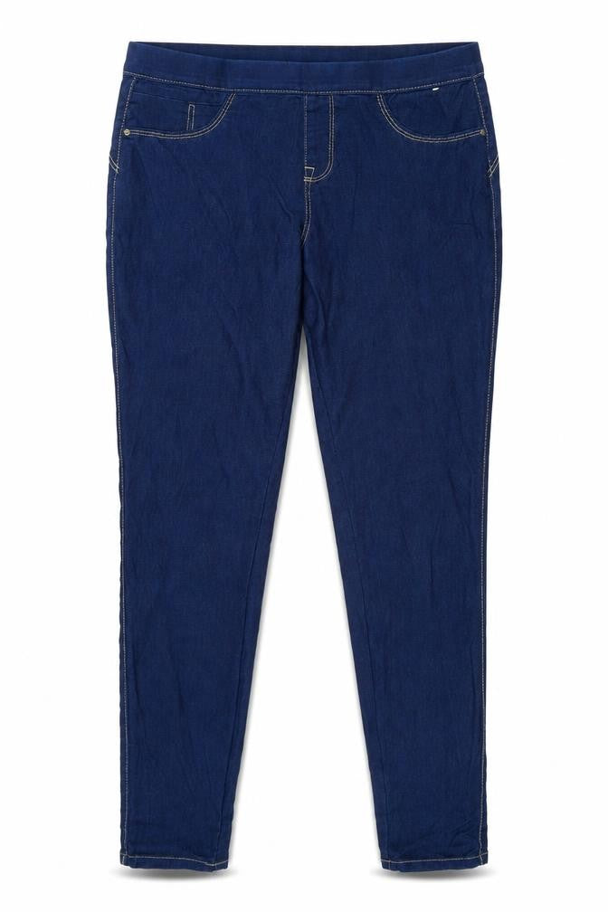 Denim & Co. Womens Blue   Skinny Jeans Size 10 L34 in