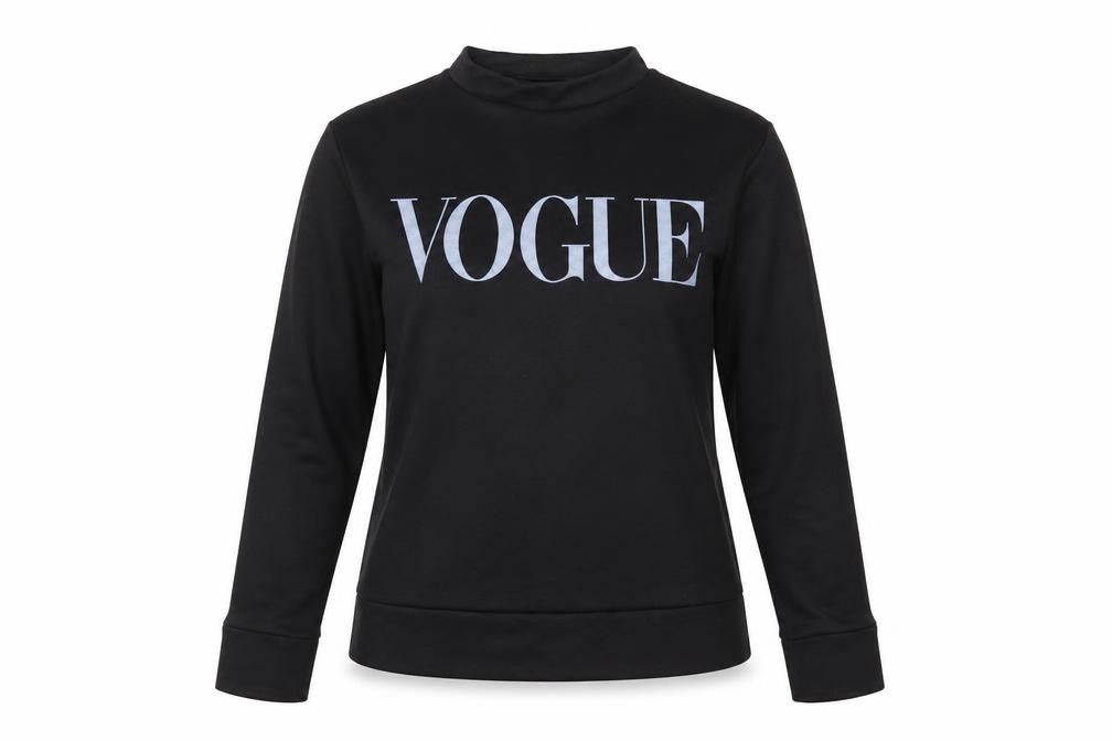 Preworn Womens Black   Pullover Sweatshirt Size M