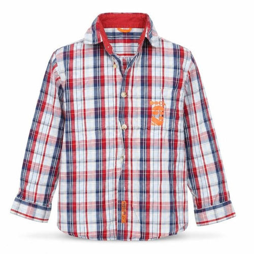 Dunnes Stores Boys Black Check  Basic Button-Up Size 5 Years