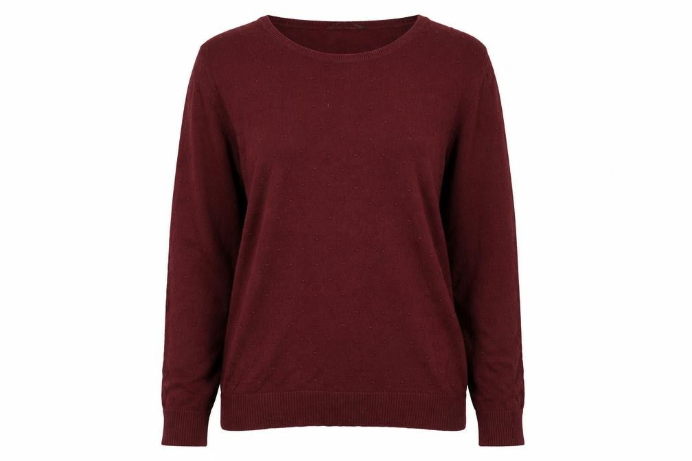 Stradivarius Womens Red   Pullover Jumper Size S  - Burgundy