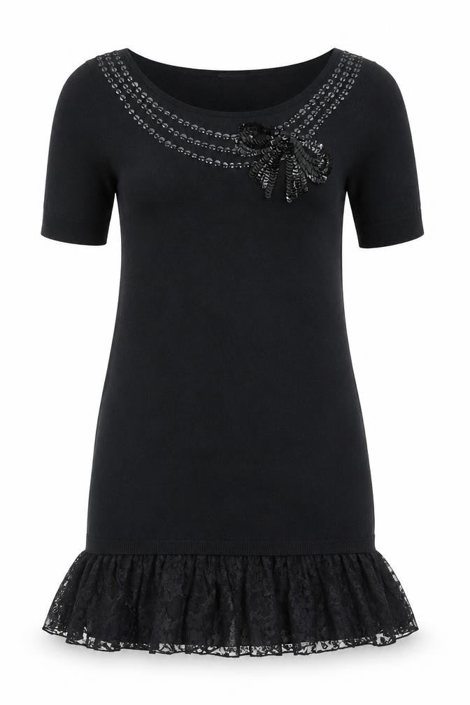 George  Womens Black   Skater Dress  Size 8