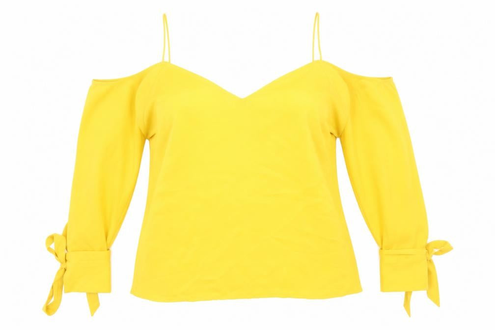 ASOS Womens Yellow   Camisole Blouse Size 10
