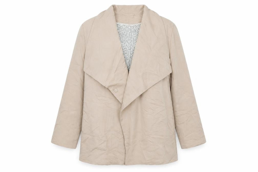 Divided Womens Beige   Jacket  Size 10