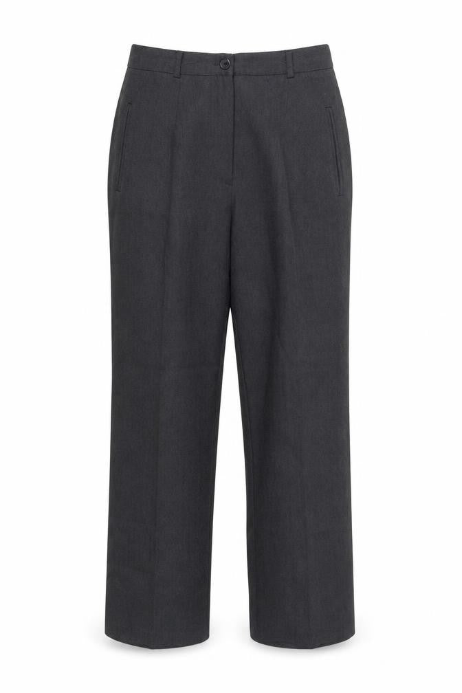Berkertex Womens Grey   Trousers  Size 12 L23 in - Elastic Waist