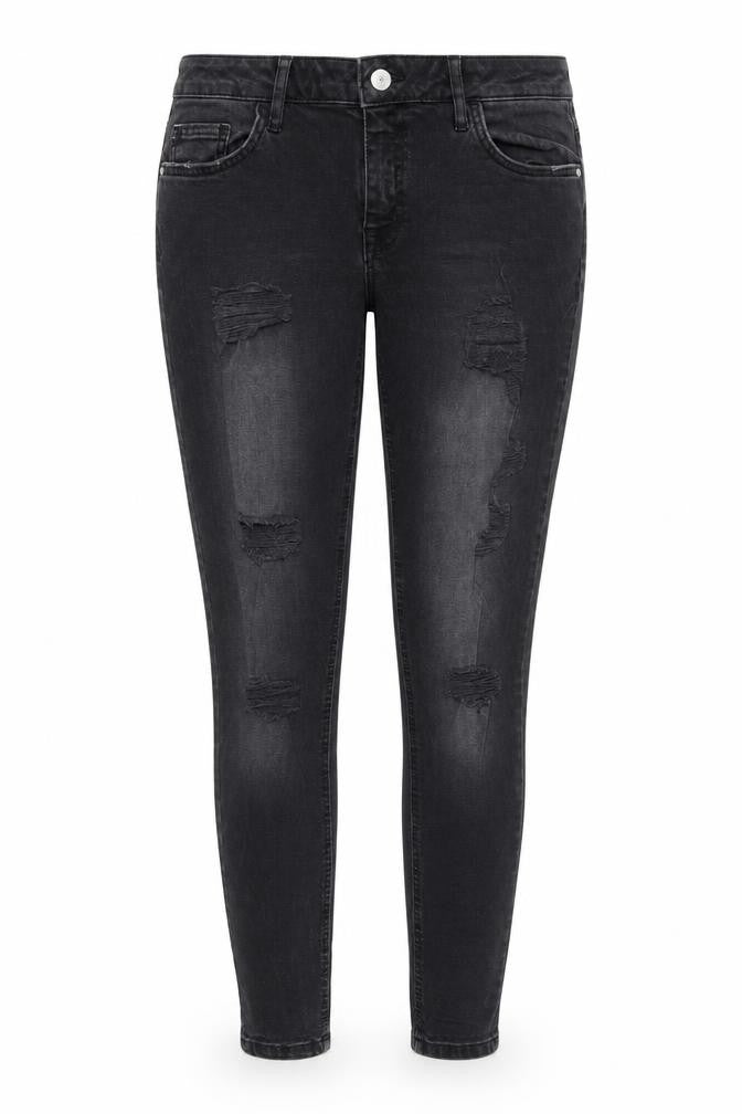 DenimCo Womens Black   Skinny Jeans Size 12 L27 in