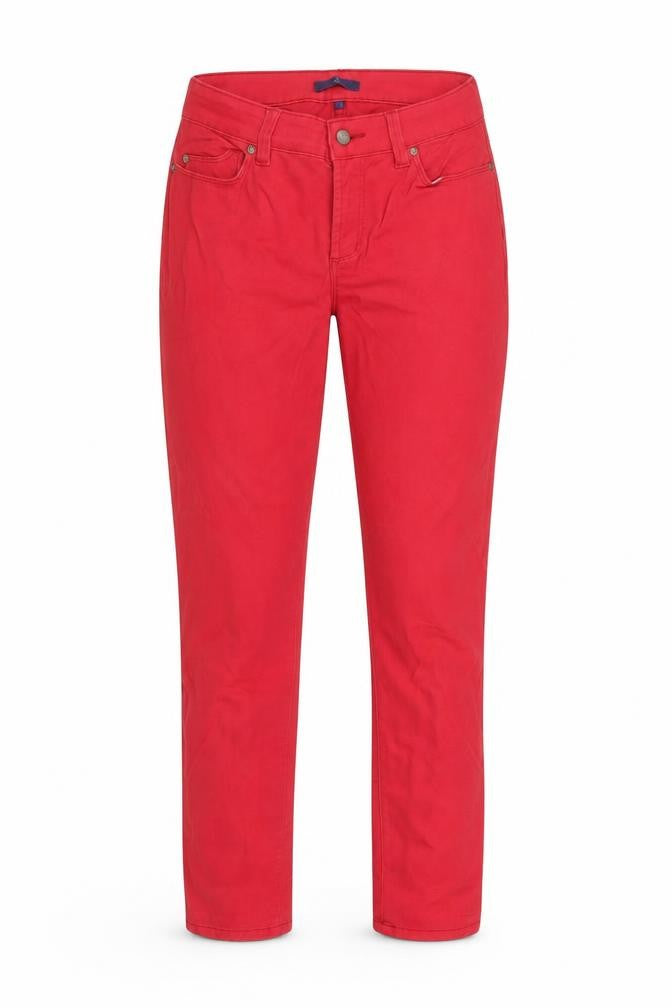 NYJD Womens Red   Skinny Jeans Size 6 L27 in