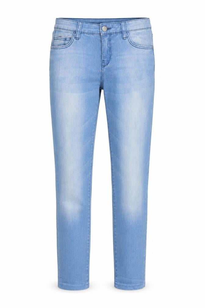 Denim & Co. Womens Blue   Straight Jeans Size 8 L26 in