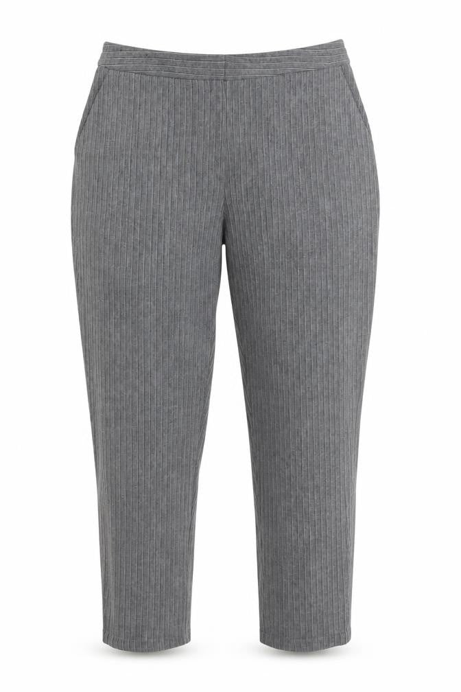 New Look Womens Grey   Trousers  Size 12 L24 in