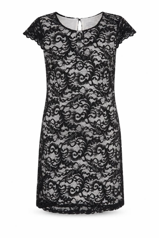 Dorothy Perkins Womens Black   A-Line  Size 12