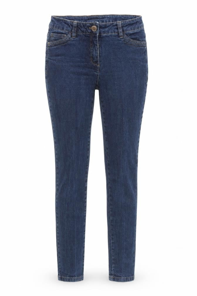Up Fashion Womens Blue  Denim Skinny Jeans Size 27 L32 in