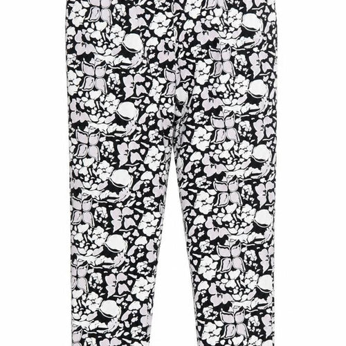 intution Womens Black Floral  Trousers  Size 12 L28 in