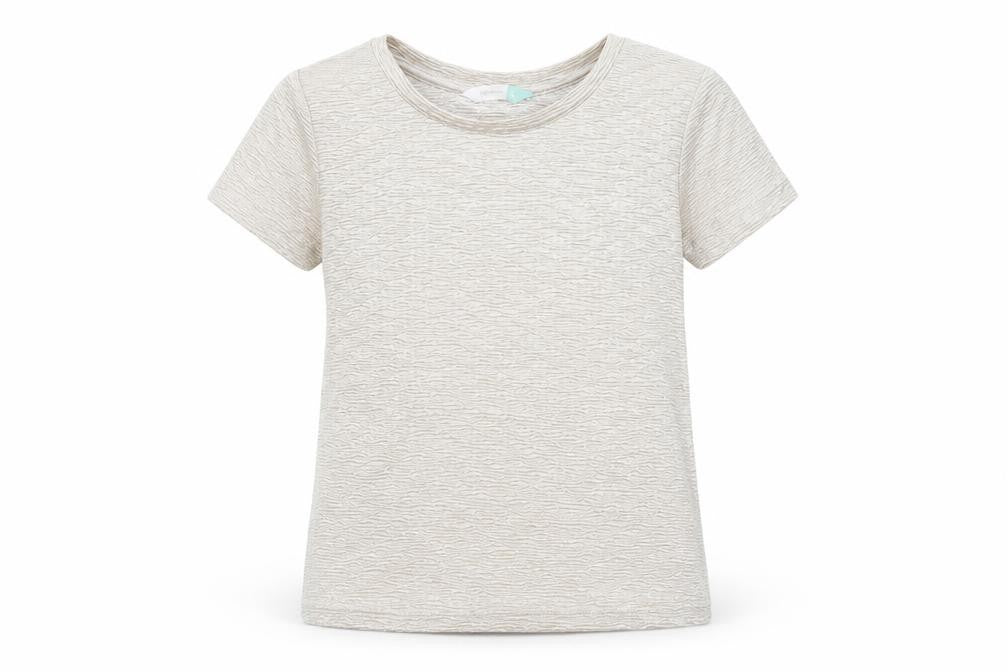John Lewis Girls Gold   Basic T-Shirt Size 6 Years