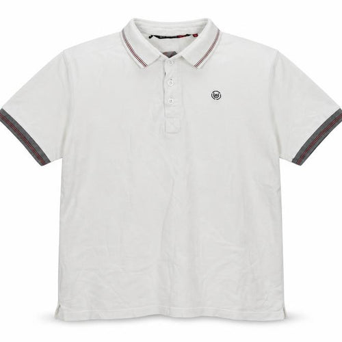 Duck and Cover Mens White    Polo Size M