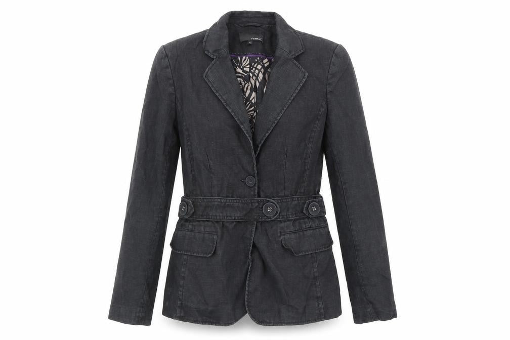 Next Womens Black   Jacket Coat Size 8
