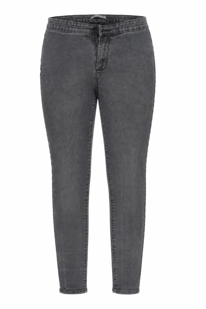 Denim & Co. Womens Black   Skinny Jeans Size 16 L28 in