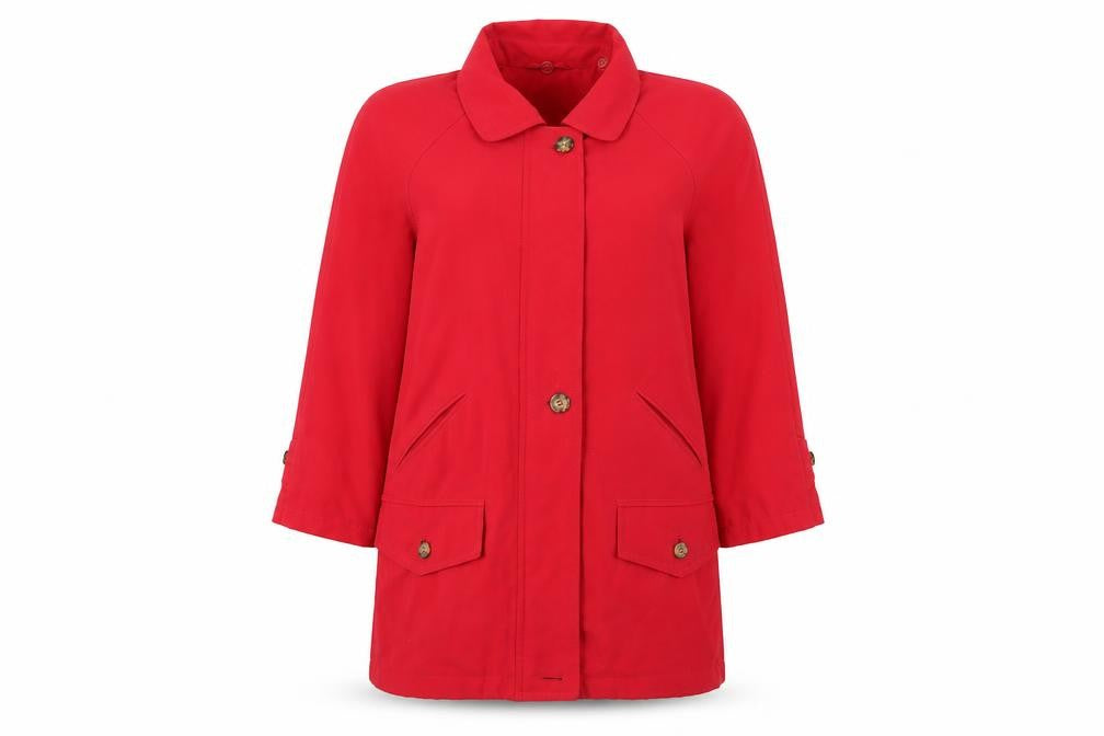 Hamells Womens Red   Anorak Coat Size 10