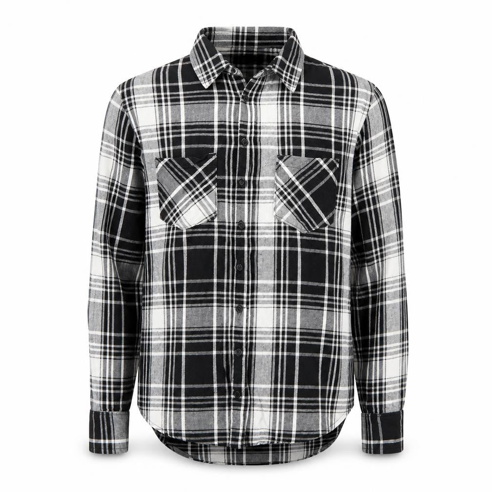 Love Tree Mens Grey Argyle/Diamond   Button-Up Size S