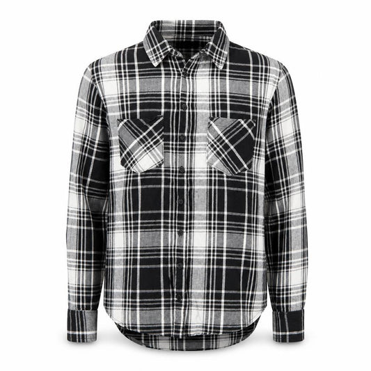 Front view of Love Tree men’s grey argyle/diamond button-up, size S