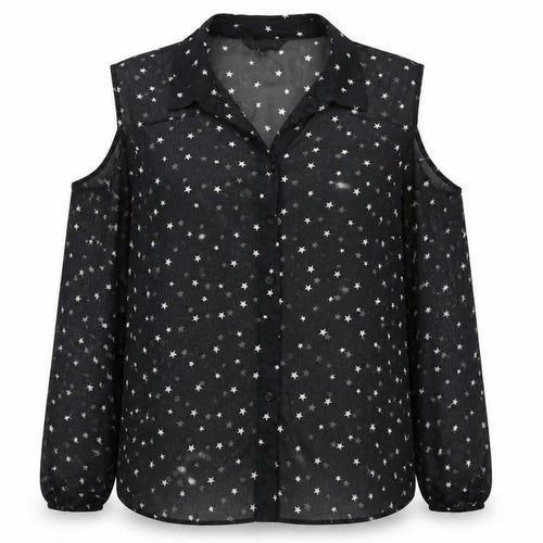 New Look Womens Black   Basic Blouse Size 14  - see through