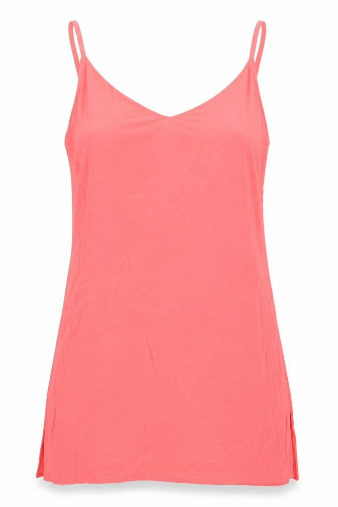 F&F` Womens Pink   Basic Tank Size 10