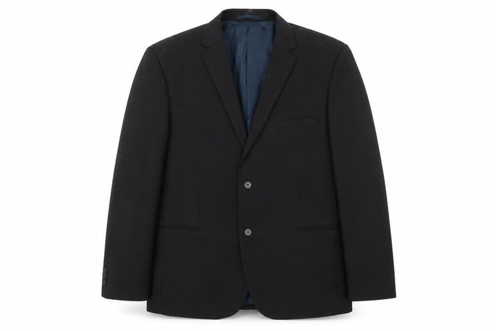 Preworn Mens Black Jacket Blazer Size L