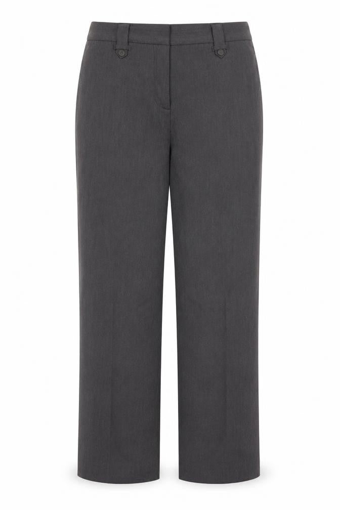 BM Womens Grey   Dress Pants Trousers Size 18 L27 in