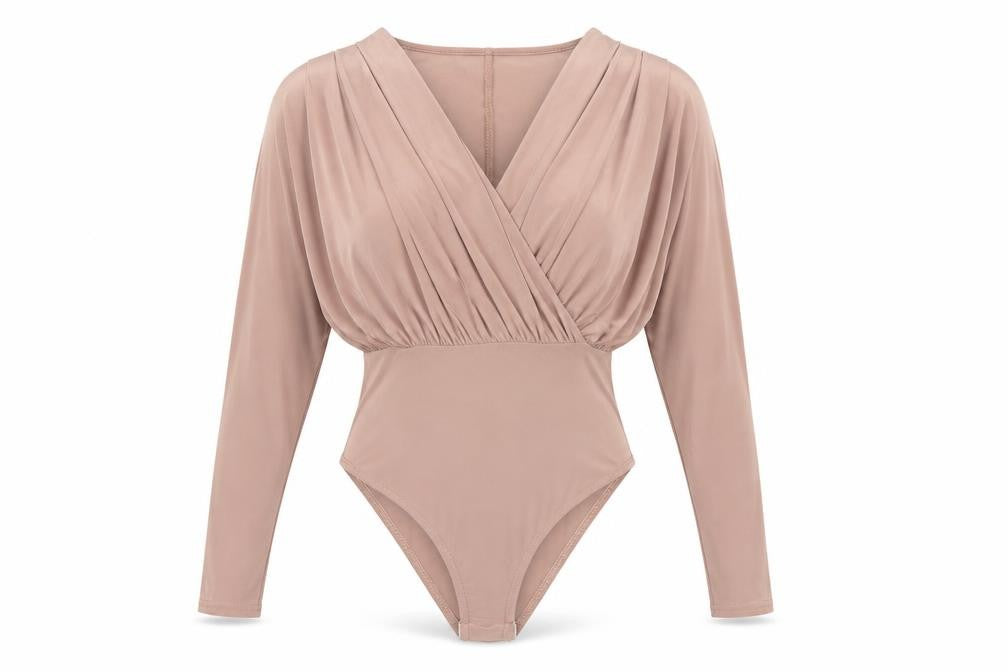Pink Vanilla Womens Pink   Bodysuit One-Piece Size 6