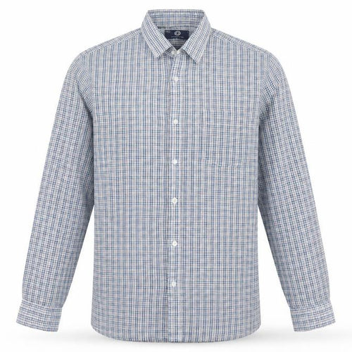C&A Mens Multicoloured Check   Button-Up Size M