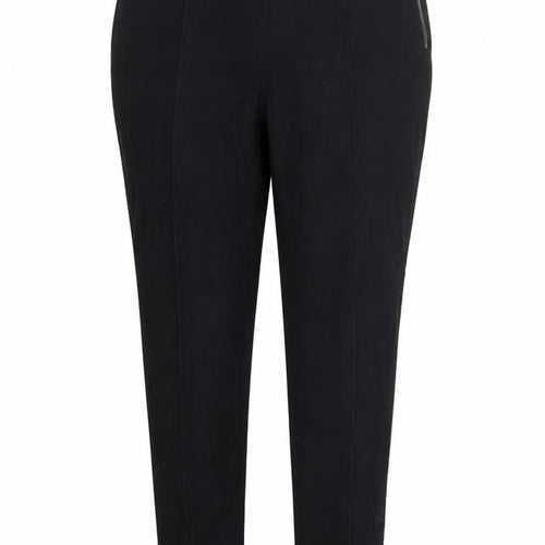 Marks and Spencer Womens Black  Rayon Trousers  Size 16 L26 in