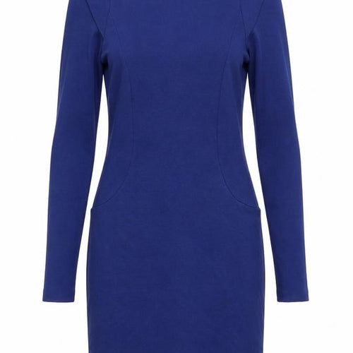French Connection Womens Blue  Jersey Sheath  Size 10