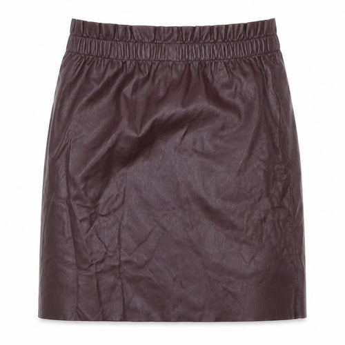 Vera Moda Womens Purple   Mini Skirt Size S