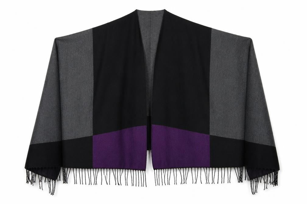 Peacocks Womens Black    Shawl/Wrap