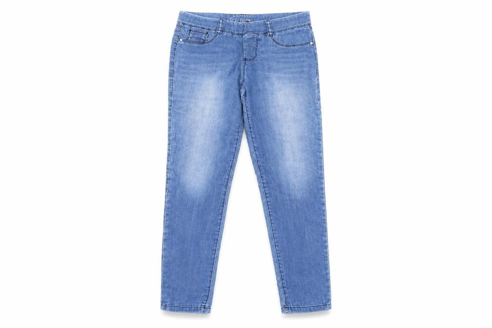 Front view of Dorothy Perkins women’s black jegging jeans, size UK 6, 26-inch leg
