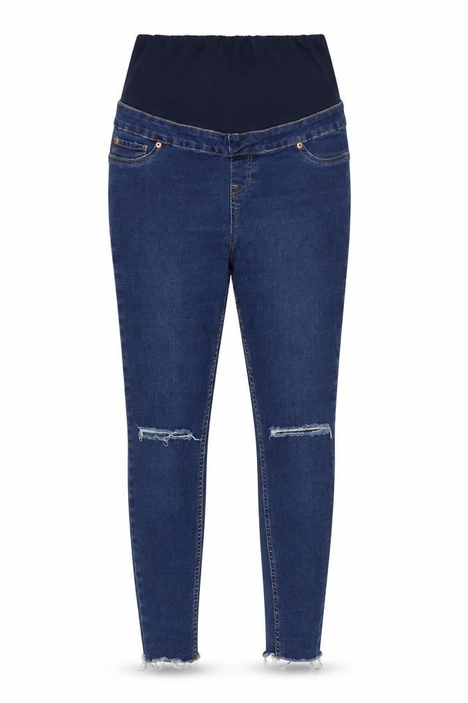 Newlook Womens Blue   Straight Jeans Size 10 L26 in