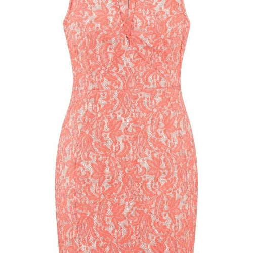 Warehouse Womens Orange   A-Line  Size 12