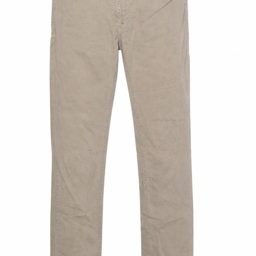 Cecil Mens Brown  Denim Straight Jeans Size 31 in L31 in