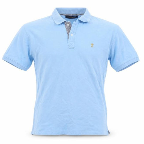 Tree & Crown Mens Blue    Polo Size M